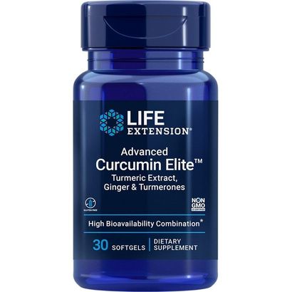 Buy Life Extension Advanced Curcumin Elite Turmeric Extract, Ginger & Turmerones Softgels
