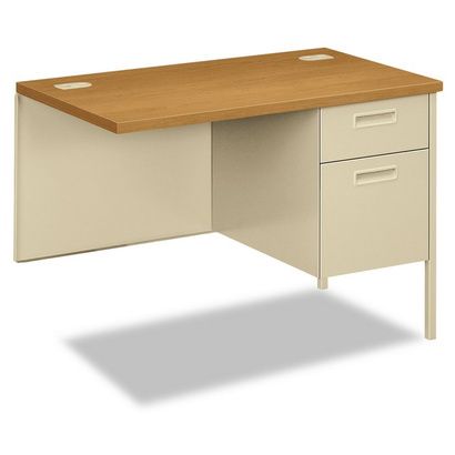 Buy HON Metro Classic Series Single Pedestal "L" Workstation Desk
