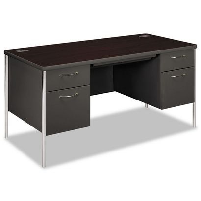 Buy HON Mentor Series Double Pedestal Desk