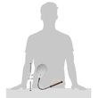 Sammons Preston Flexible Inspection Mirror - With Magnifying Mirror