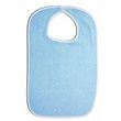 Essential Medical Standard Blue Terry Cloth Bib