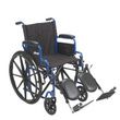 Drive Blue Streak Wheelchair - Swing Away Footrest