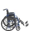 Drive Blue Streak Wheelchair - Swing Away Footrest