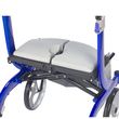 Drive Nitro DLX Four Wheel Rollator - BLUE