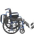 Drive Blue Streak Wheelchair - Swing Away Footrest