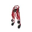 Klip Lightweight Posterior 4-Wheeled Walker With Seat - Folded