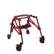 Klip Lightweight Posterior 4-Wheeled Walker With Seat - Small