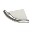 HealthCraft Invisia 2-in-1 Corner Shelf - Brushed Stainless