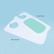 Adult Mealtime Reversible Vinyl-Backed Bib With Snap Closure