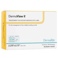 Buy DermaRite DermaView II Transparent Semipermeable Adhesive Film Wound Dressing