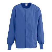 Buy Medline ComfortEase Unisex Crew Neck Warm-Up Jacket - Marine Blue