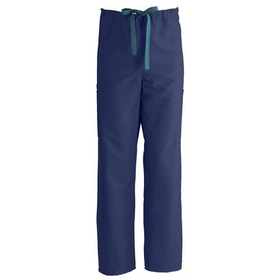 Buy Medline ComfortEase Unisex Non-Reversible Drawstring Cargo Pants - Royal Blue