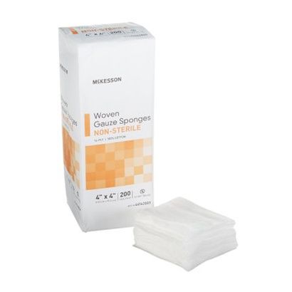 Buy McKesson Medi-Pak 16-Ply Cotton Gauze Sponges