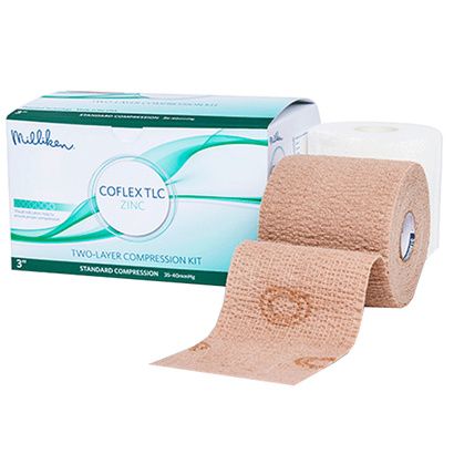 Buy Andover Co-Flex UBZ Zinc Two Layer Compression Bandage with Medicated Foam