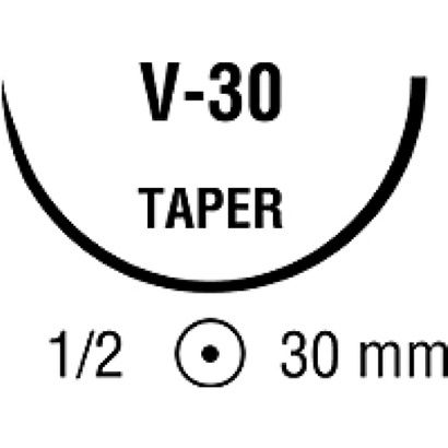 Buy Medtronic Sofsilk Taper Point Suture with Needle V-30