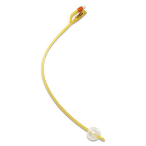 Covidien Dover Silicone Coated Latex Foley Catheter - 5cc Balloon Capacity