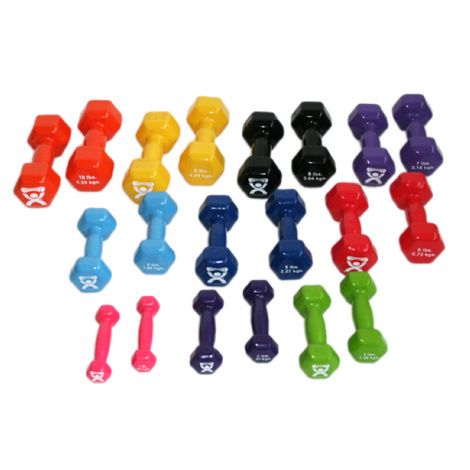 CanDo Vinyl Coated Dumbbell Image