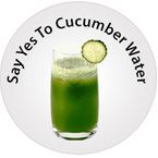 Say Yes To Cucumber Water